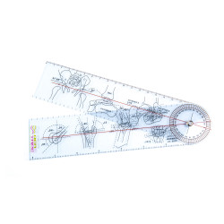 Goniometr 0-340mm / 0°-360° REA