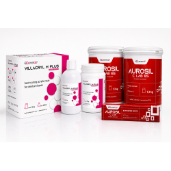 Zestaw Promo: Aurosil C Lab 85 silikon C 2,6 kg + aktywator 60 ml + Villacryl H Plus V4 750 g + 400 ml (50% taniej) Everall7