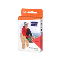 Plastry z opatrunkiem Classic zestaw 12 szt. Matopat TZMO