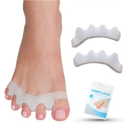Multiseparatory żelowe na palce stóp N16B Footlove kliny silikonowe 1 para