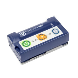 Ultrakompaktowy DEFIBRYLATOR zasilany BATERYJNIE Pocket AED P3 VIVEST