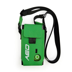 Torba do DEFIBRYLATORÓW ultrakompakt. Pocket AED P1/P3 zielona VIVEST