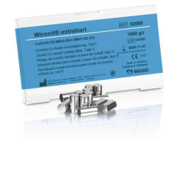 Wironit extra-hard 6g BEGO – Stop Co-Cr na szkielety (Ref. 50060)