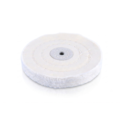 Tarcza polerska muślinowa biała szmaciak 100 x 12 mm 4x50 Hatho