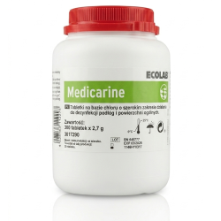 Tabletki z chlorem do dezynfekcji powierzchni Medicarine Ecolab 300 szt.