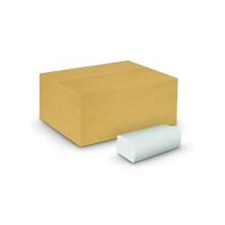 Ręcznik papierowy składany ZZ V celulozowy 2-warstwowy biały Hanke Tissue - (karton 3000 szt.)