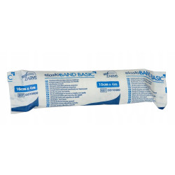 Bandaż opaska dziana podtrzymująca Elastoband Basic 10 cm x 4 m Zarys