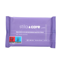 Rękawica do mycia bezwodnego higieniczna Stila Care 50 szt. Zarys