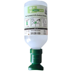 Aparat z płynem do PŁUKANIA OCZU 500ml EYE WASH PLUM