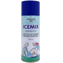 Sztuczny lód w sprayu chłodzący na urazy ICEMIX Tecweld 400 ml