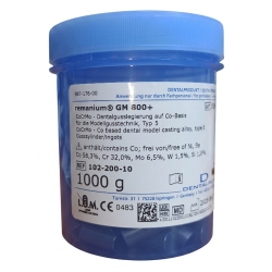 Stop Remanium GM 800+ metal do protez szkieletowych CoCr 1 kg Dentaurum 102-200-10