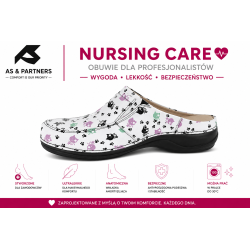 Buty medyczne w koty Nursing Care Wash'Go Paris Cats WG4AF20
