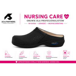 Buty medyczne granatowe Nursing Care Wash'Go Veneza Dark Blue WG3A03