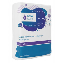 Rękawica myjka do mycia ciała bez wody Stila Care 50 szt. Zarys