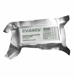 Szkiełka mikroskopowe nakrywkowe 24 x 40 mm 0,13–0,16 mm Equimed Super White Glass 100 szt.