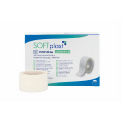 Przylepiec włókninowy plaster Softplast 1,25 cm x 9,14 m Zarys 24 szt.