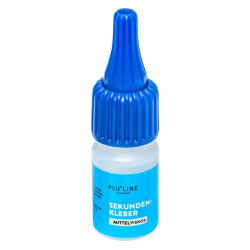 Klej do gipsu akrylu metalu i ceramiki Sekundenkleber 10 ml PluLine