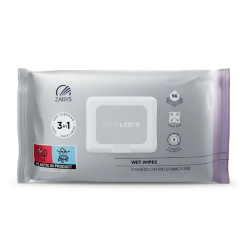 Chusteczki nawilżające do pielęgnacji ciała Stila Care Silver 56 szt. Zarys
