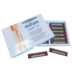 Zęby akrylowe Mifam Super Lux boki 8 szt.