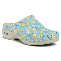 Buty medyczne w emotki Nursing Care Wash'Go Paris Emoji WG4F54