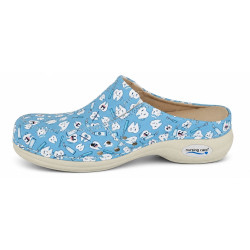 Buty medyczne w ząbki Nursing Care Wash'Go Berlin Teeth WG4AF56
