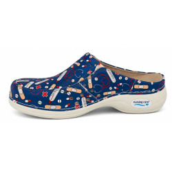 Buty medyczne niebieskie Nursing Care Wash'Go Berlin Health 04 WG4AF23