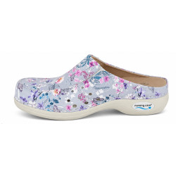 Buty medyczne w kwiaty Nursing Care Wash'Go Berlin Primavera WG4AF18