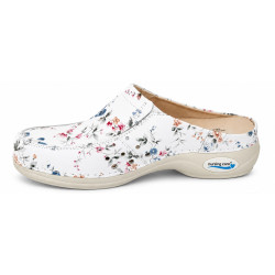 Buty medyczne w kwiaty Nursing Care Wash'Go Berlin Flowers WG4AF1