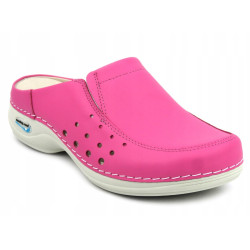 Buty medyczne różowe Nursing Care Wash'Go Berlin Fuksja WG4A09