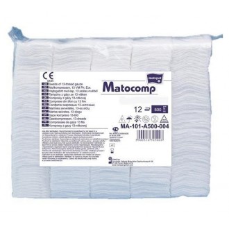 Matocomp n/sterylny 9x9cm a'500szt.