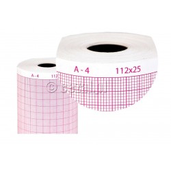 Papier AsCard 112x25m A4 B56 Blue, Silver