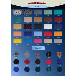 STOŁEK SGK kółka pneumatyczny stelaż czarny TOM-PAG