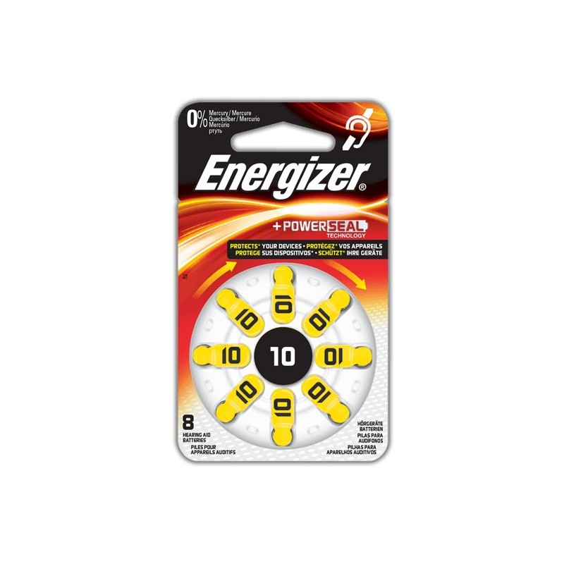 Bateria Energizer 10 do aparatów słuchowych