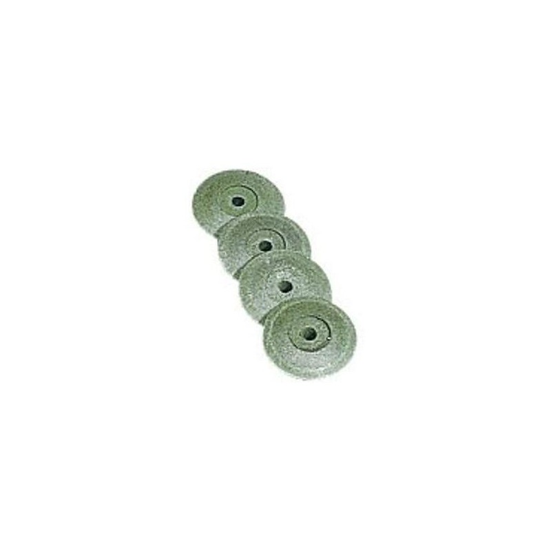 Gumka do metalu soczewka zielona - fi.15,5mm Bego