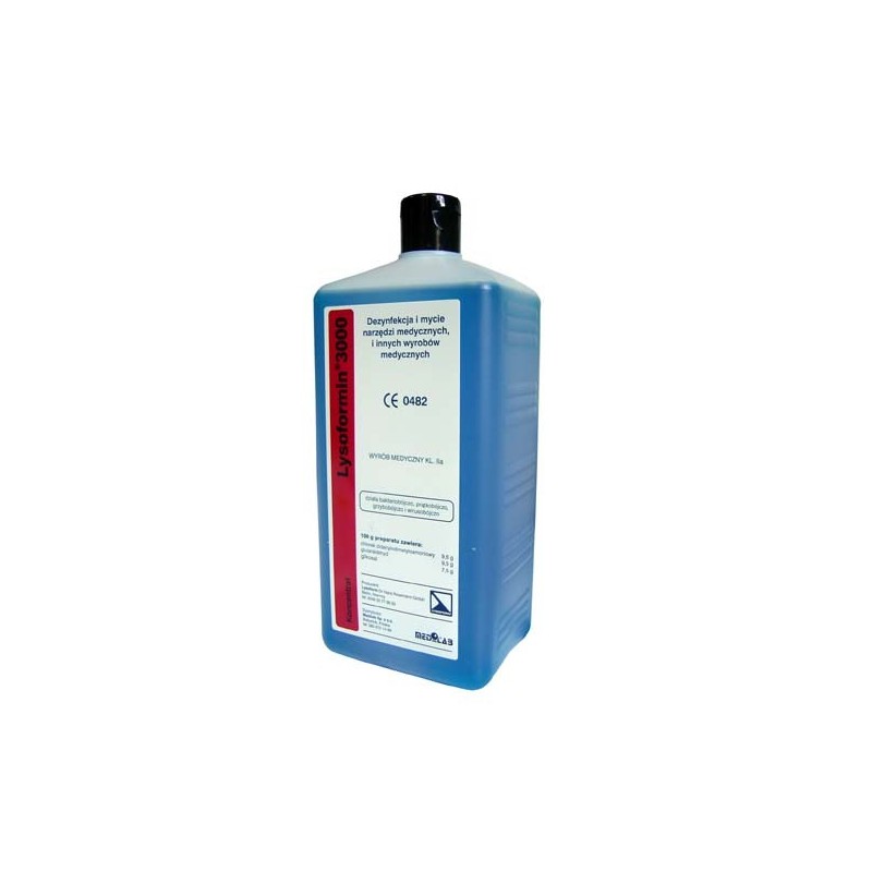 Lysoformin 3000 dezynfekcja narzędzi i powierzchni 1L
