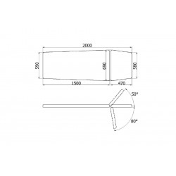 Stół rehabilitacyjny KSR Juventas