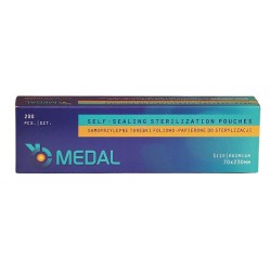 Torebki do sterylizacji 70x230mm 200szt Medal