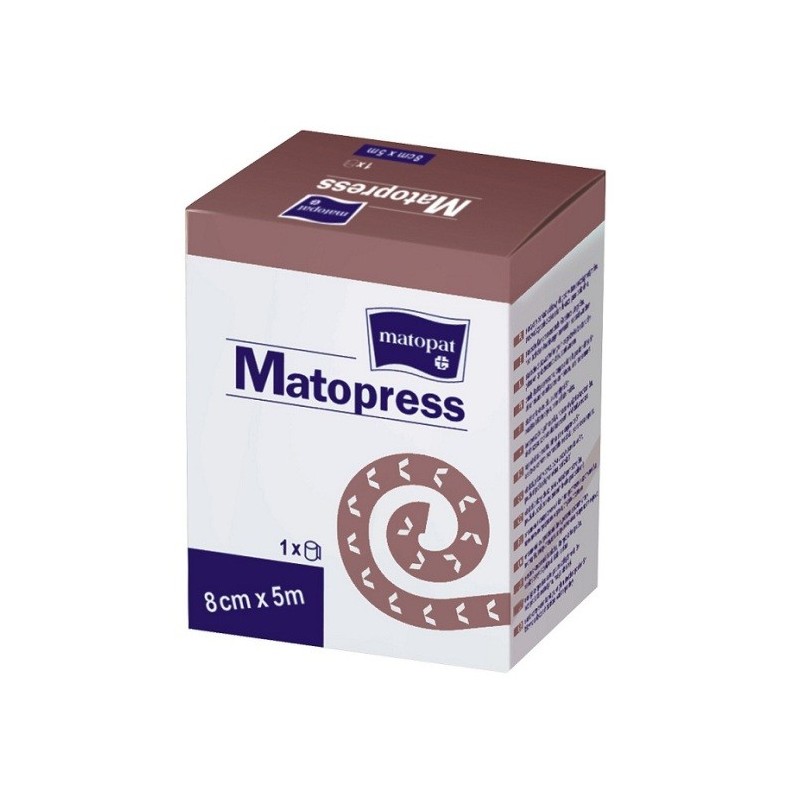 MATOPRESS 12cmx5m uciskowy bandaż elastyczny Matopat