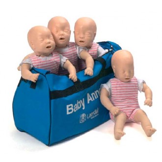 Zestaw 4 szt. fantomy szkoleniowe BABY ANNE Laerdal