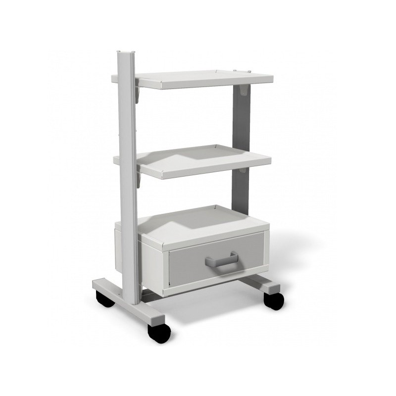 Stolik pod aparaturę STA 03 2półki/1szuflada - Juventas