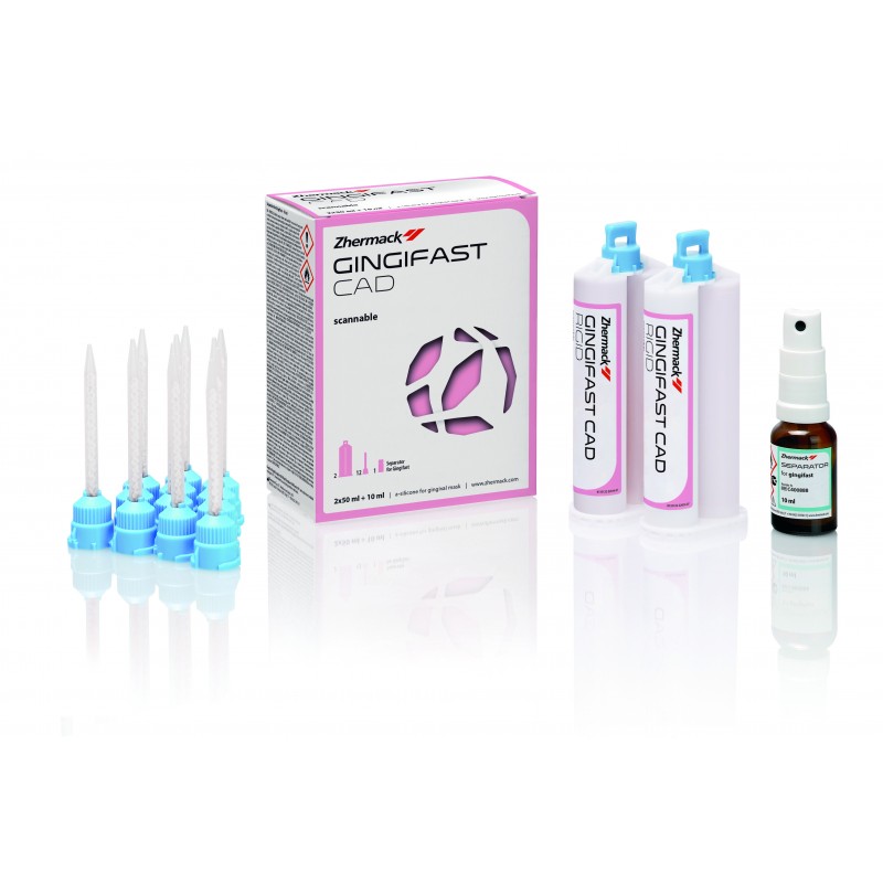 CAD GINGIFAST Rigid 2x50 ml + 12k.mix + separator10ml