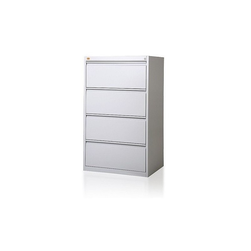 SZAFA KARTOTEKOWA metalowa do segregatorów i teczek wiszących A4 AT4/4-2 - 4 szuflady