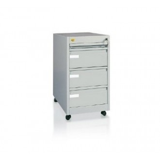 Kontener przybiurkowy metalowy 4 szuflady KB/4 KART MAP