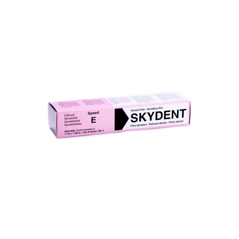 Błony RTG stomatologiczne SKYDENT E 3x4cm 100szt. 